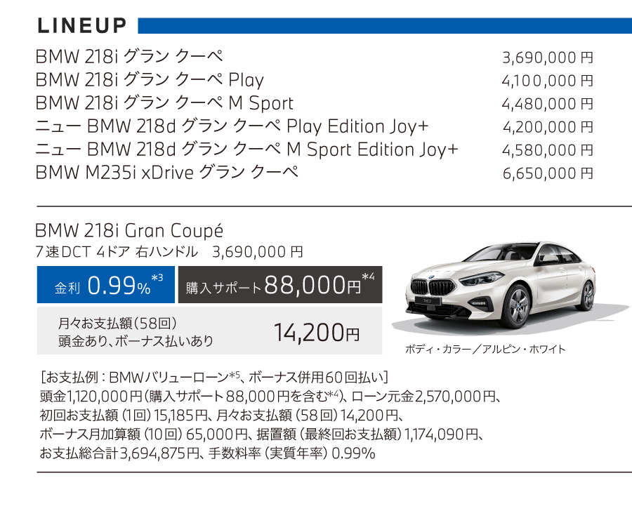 BMW スイート・バレンタイン・フェア